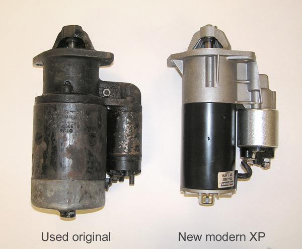 V4 Starter engine lighter/stronger