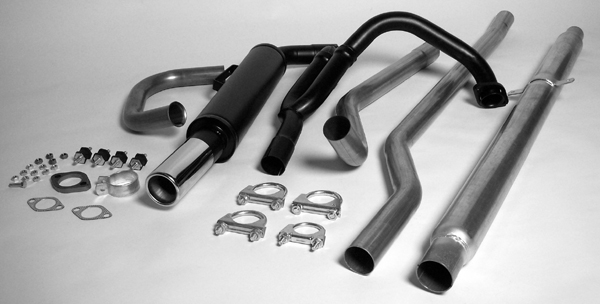 Saab 96 V4 complete 2" exhaust system