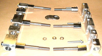 V4 Rocker axle support