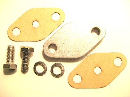 Täckplatta motorblock fšr bränslepump Saab 95-96 Långnos