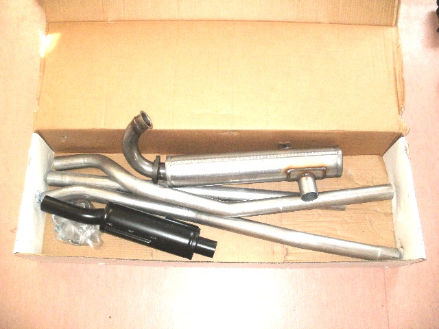 Complete 2" system Saab 2-stroke