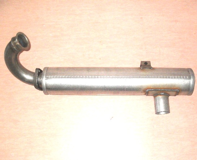 Front silencer 2" 93-96 2-takt