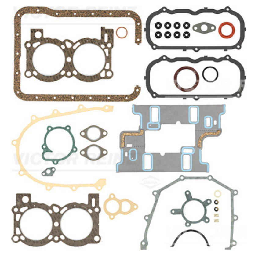 Komplett set packningar  motor Saab V4