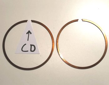 Piston ring for XP-Race Pistons 70.75 mm