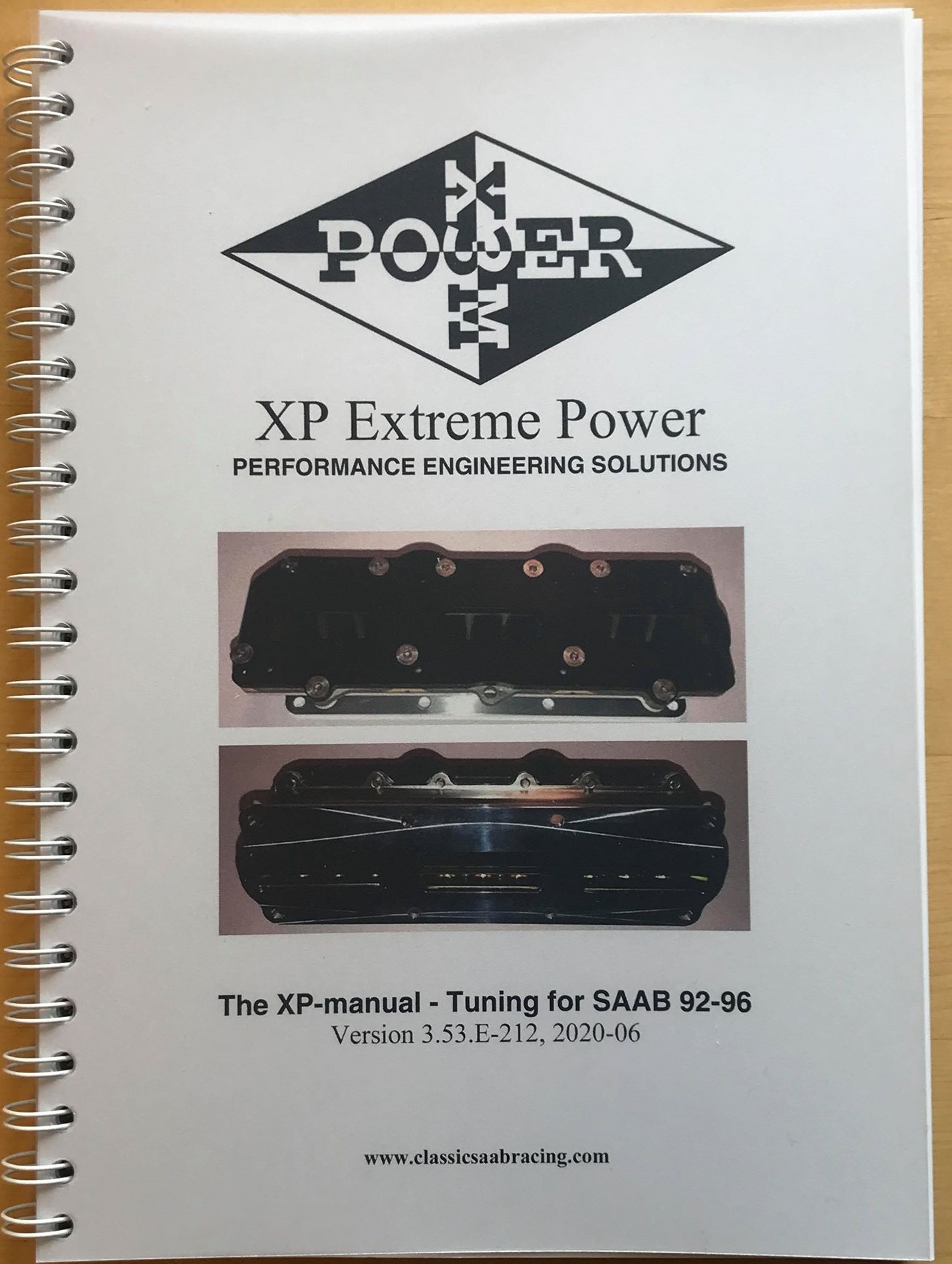 XP Manual for Saab 2-stroke and V4 tuning, In English