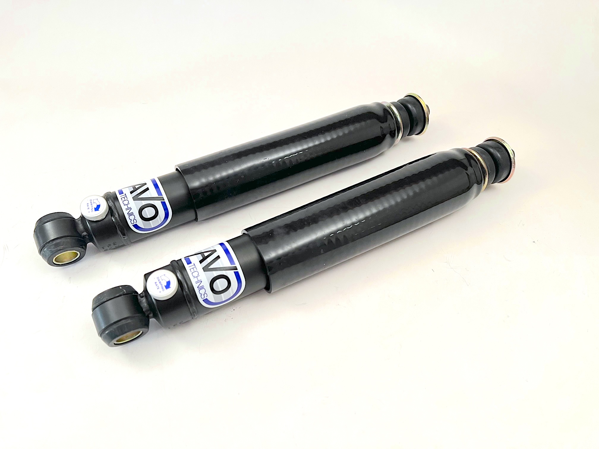 2 pcs. New updated adjustable shock absorbers AVO SAAB 93-96/V4 Front set - 3
