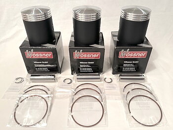 Complete set of XP original Saab  pistons 70.50 mm - 854 cc