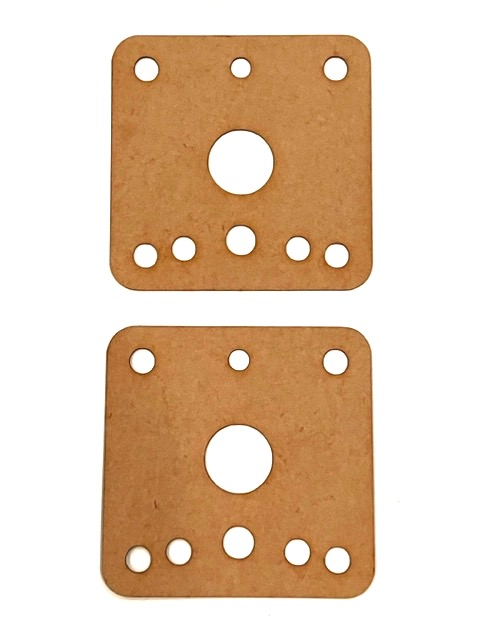 Gasket for lids on Solex 3PI Lancia