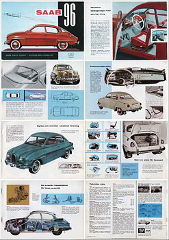 Poster SAAB 96