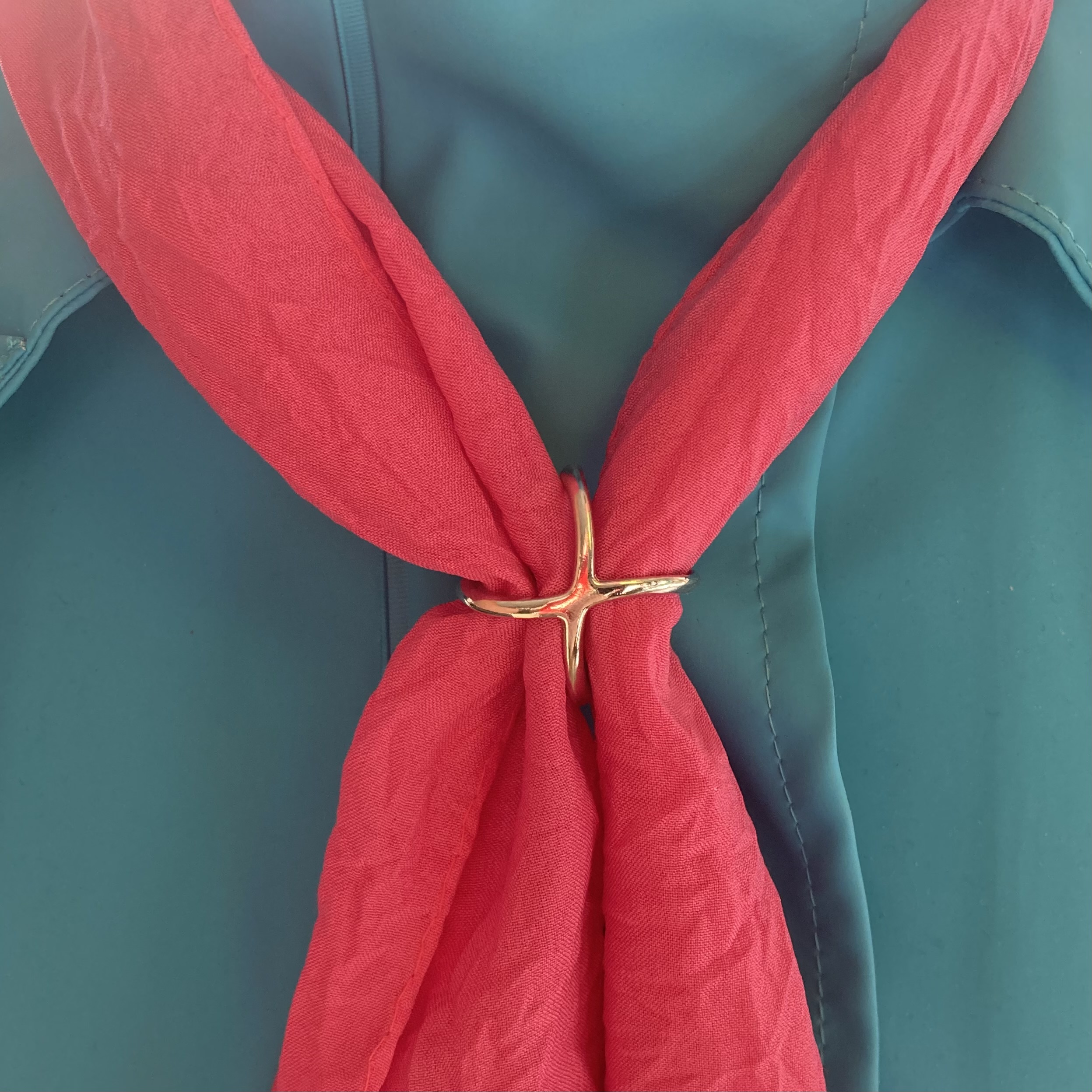 Spänne För Scarf Guld - 3