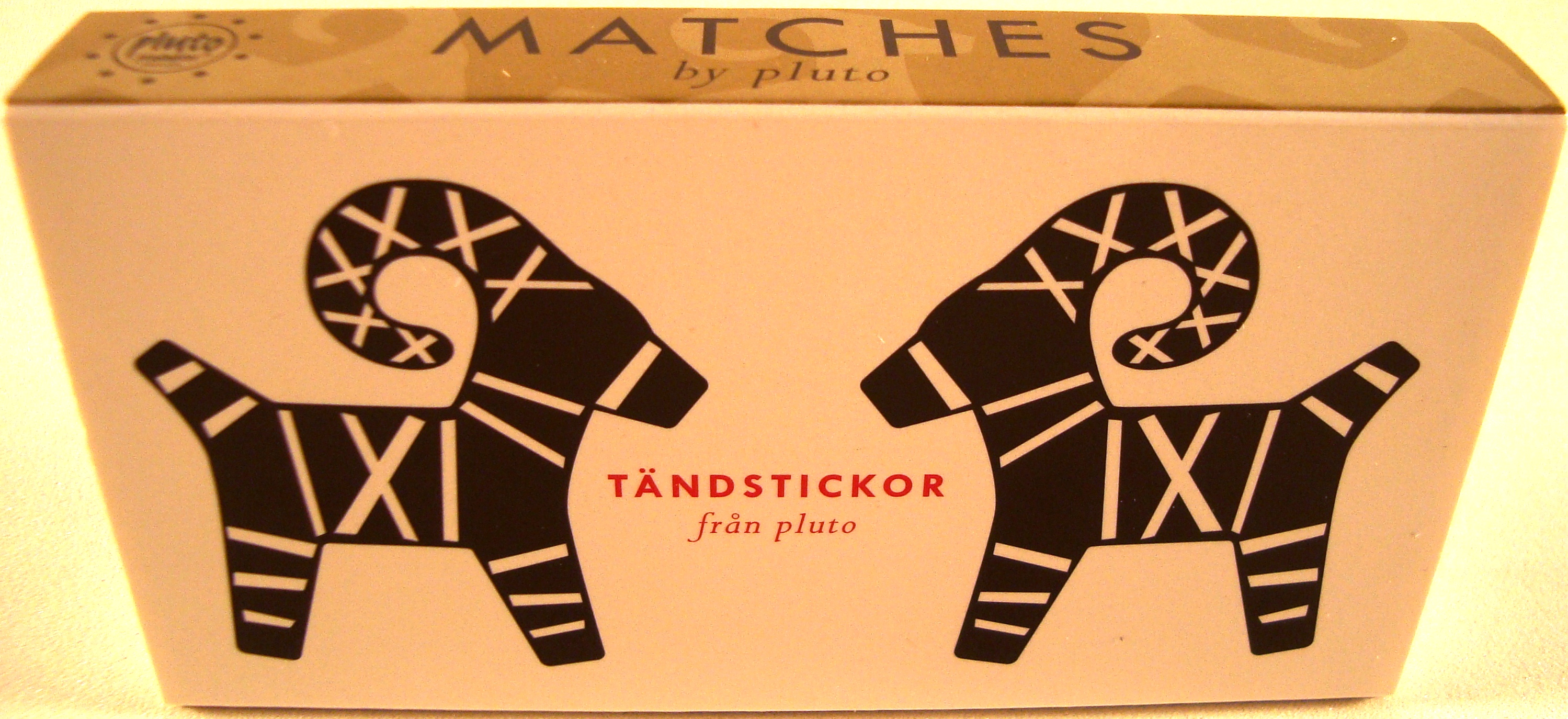 Tändsticksask XL Julbock - 2