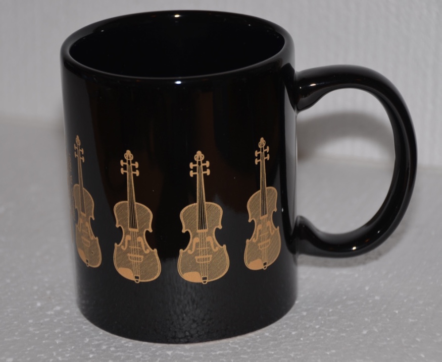 Mugg Svart Violin