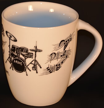 Mugg Vit Trummor