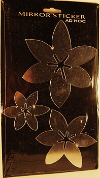 Spegelstickers Vitsippa