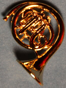 Pin Horn Guld