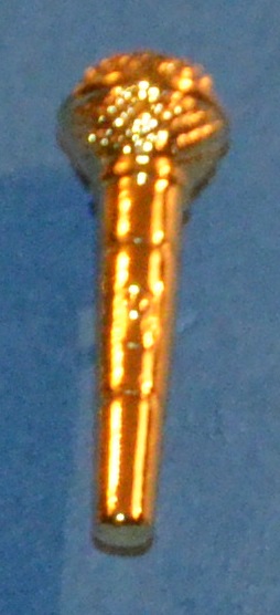 Pin Mikrofon Guld
