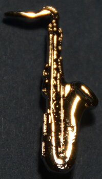 Pin Saxofon Silver