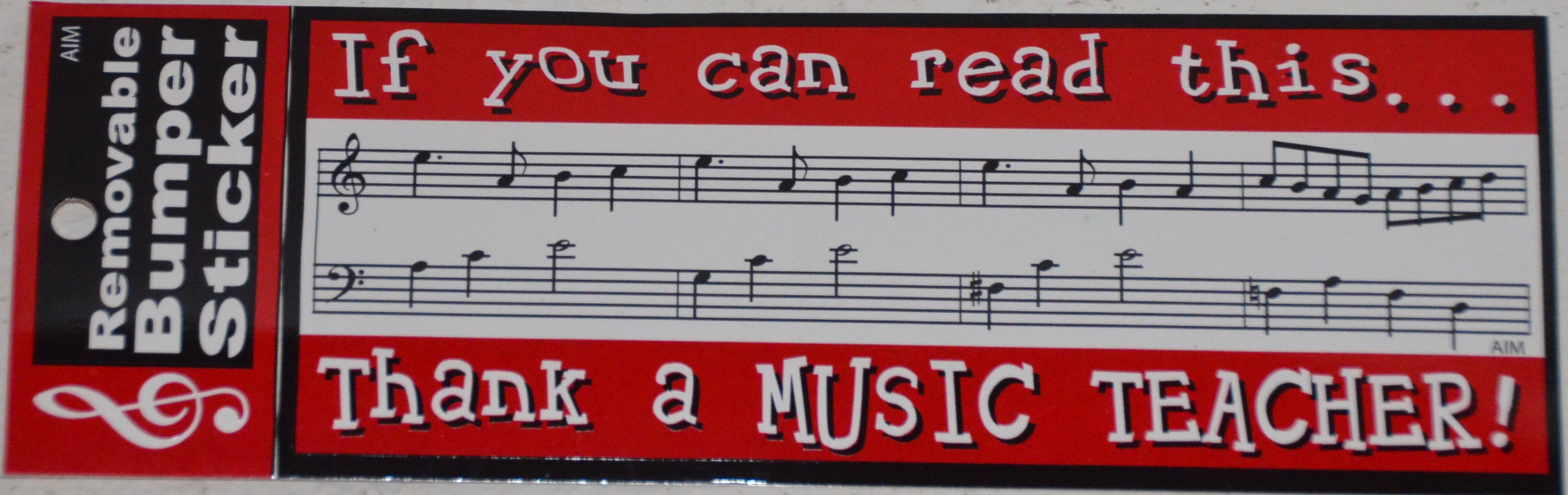 Stickers Musiklärare