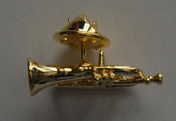 Pin Tenorhorn Guld