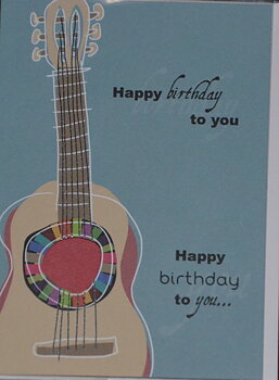 Kort Musik Happy Birthday To You