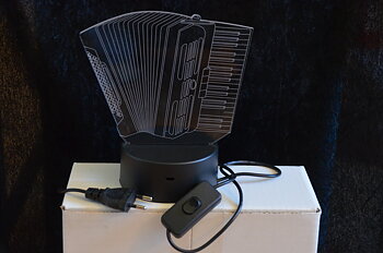 Lampa Dragspel LED