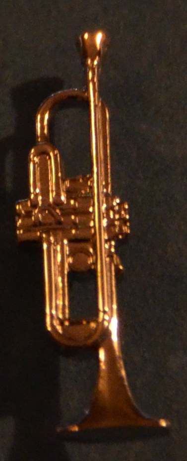 Pin Trumpet Guld