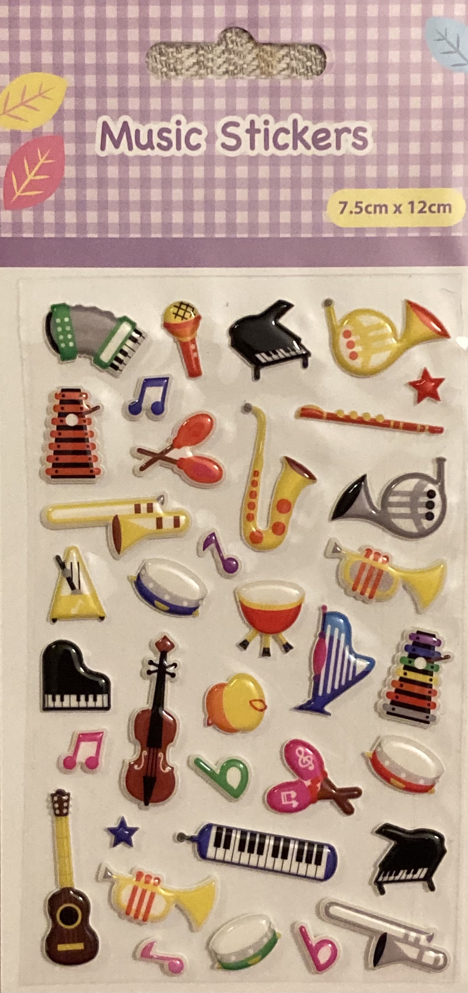 Musikstickers Instrument