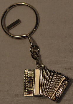 Nyckelring Silver Dragspel