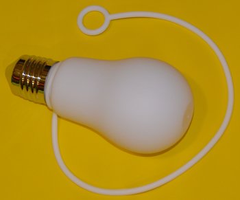 Tvålpump Glödlampa Vit