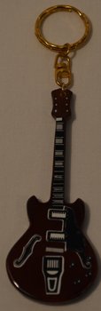 Nyckelring Trägitarr 335 Style