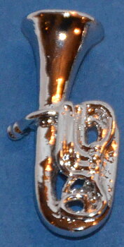 Pin Tuba Silver