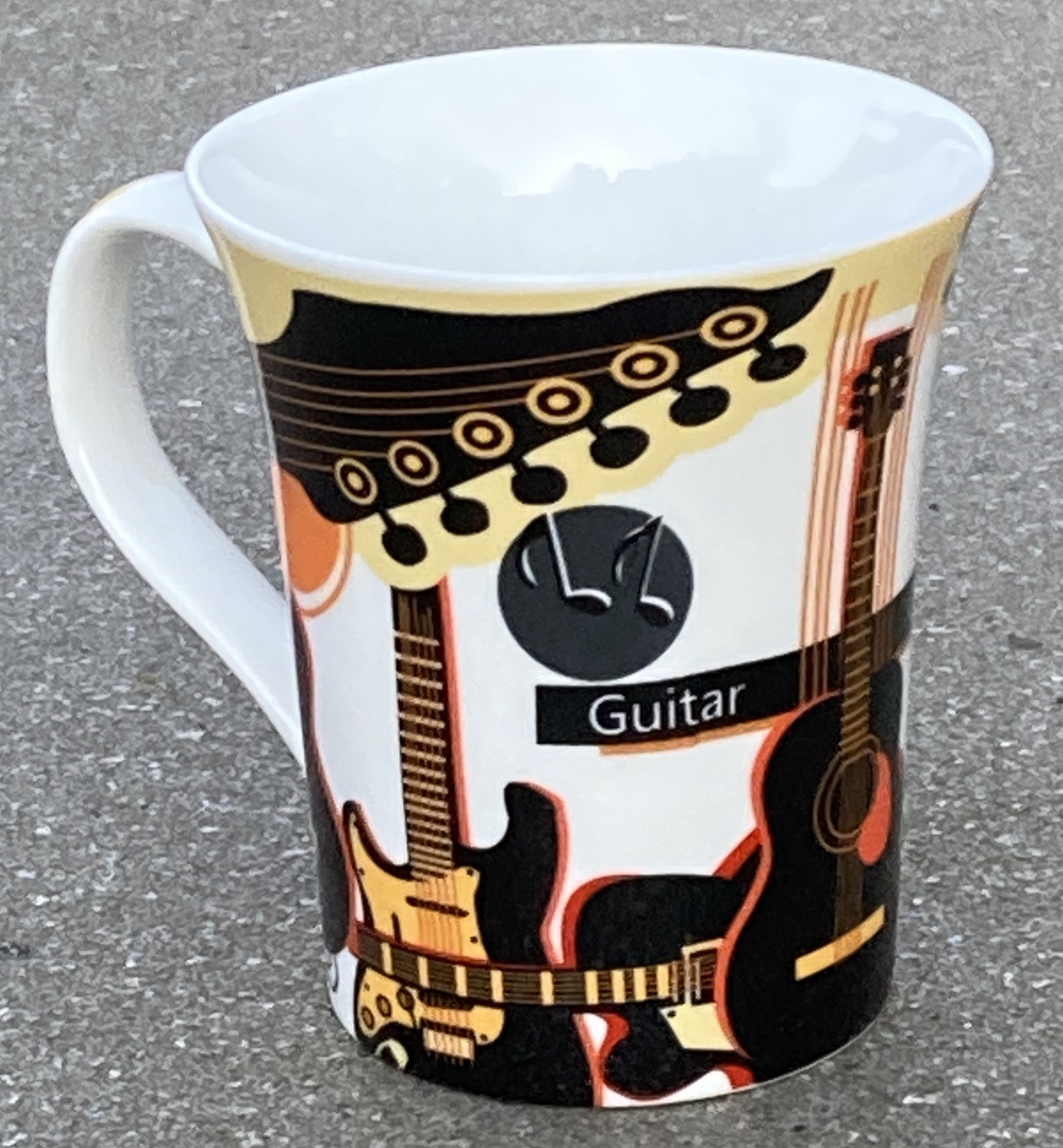Mugg Gulsvart Gitarr - 2