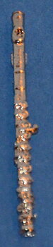 Pin Tvärflöjt Silver