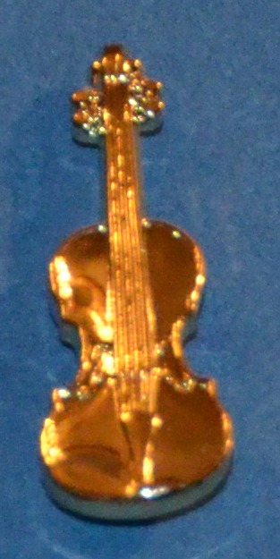 Pin Violin Guld