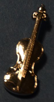 Pin Violin Silver