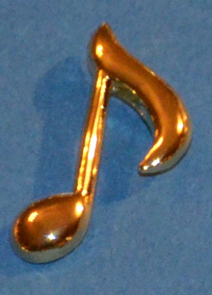 Pin Åttondelsnot Guld
