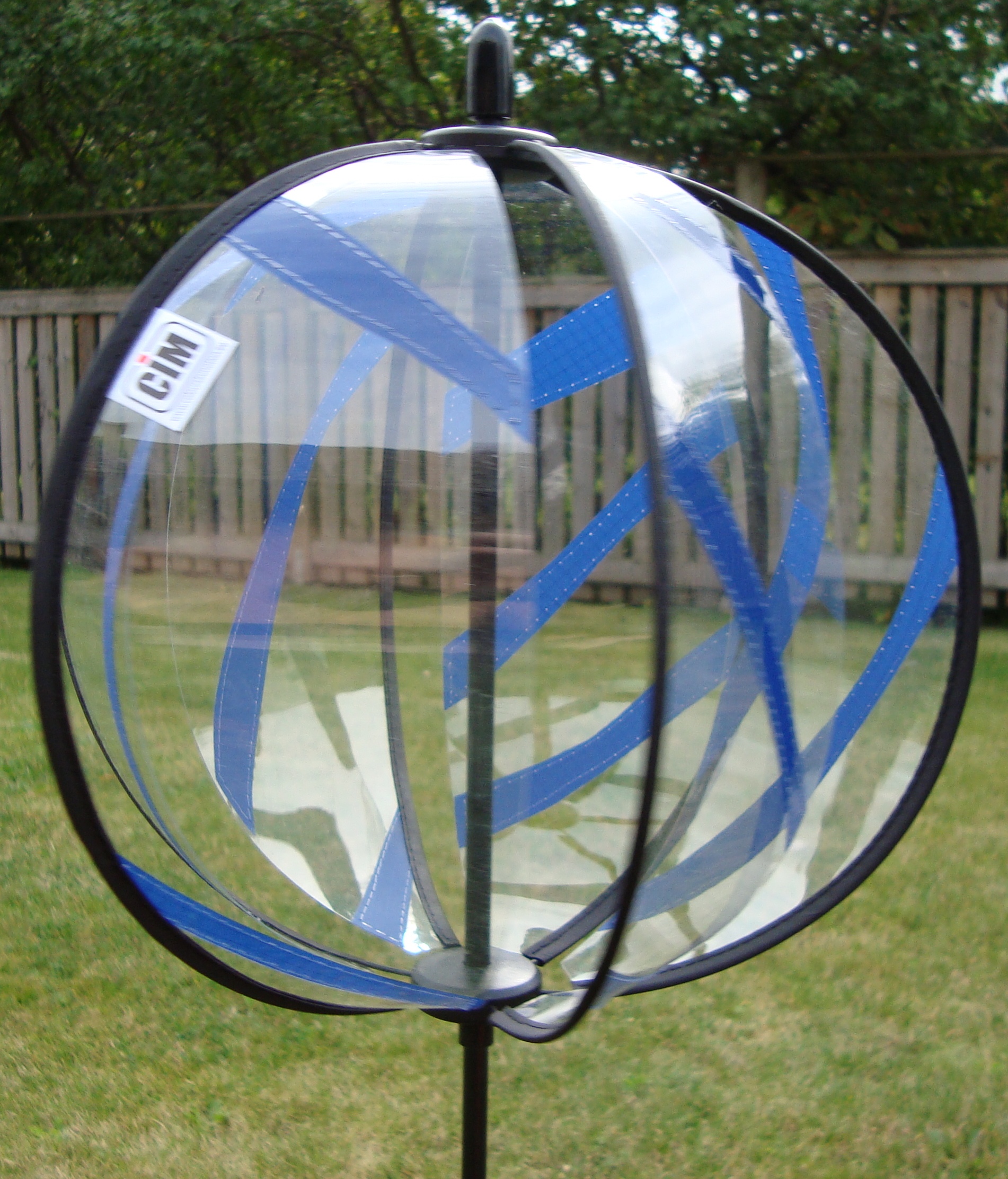 Vindspel Boll Aqua
