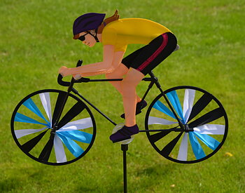 Vindspel Cyklist Tjej