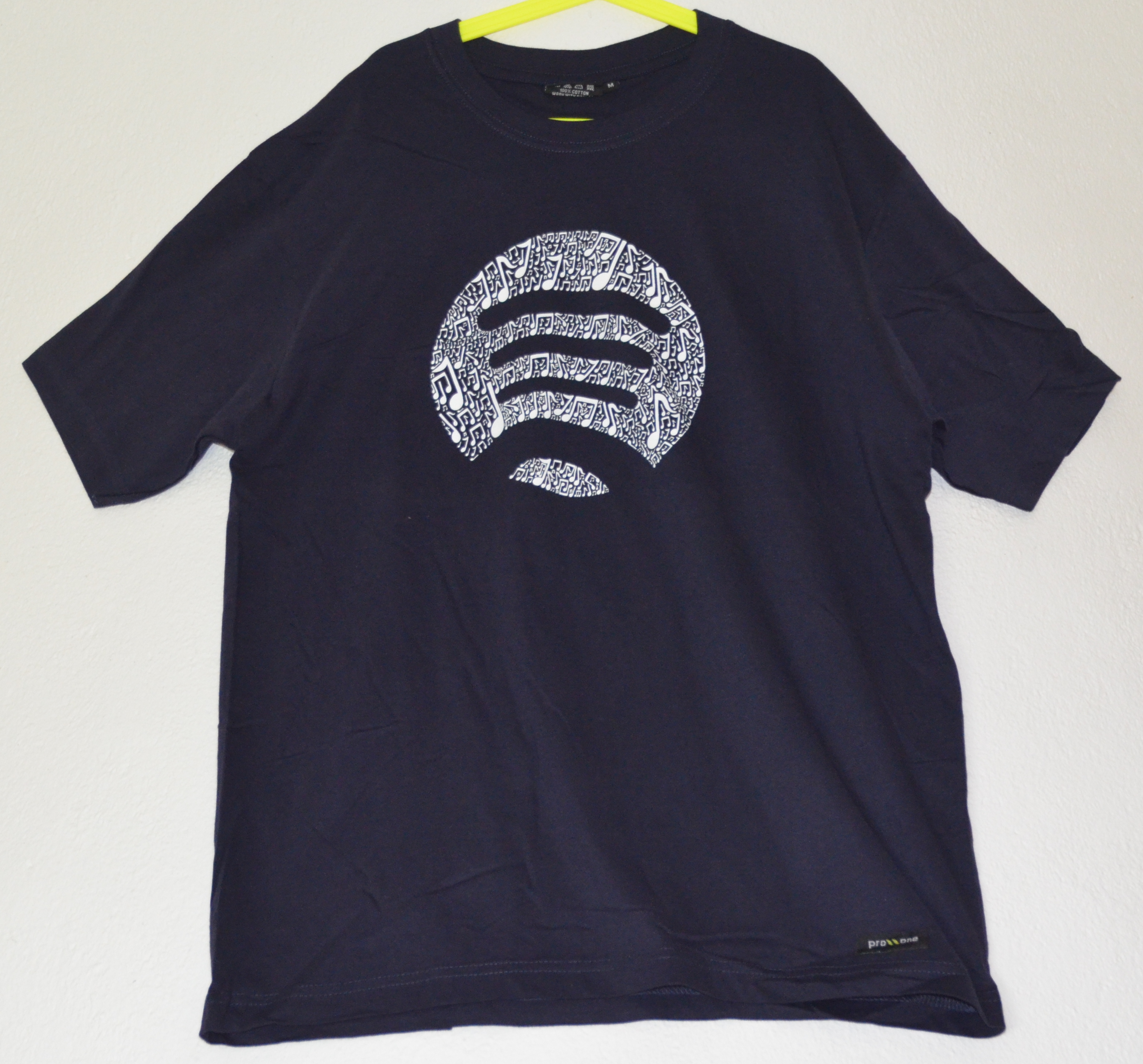 T-Shirt Noter Blå Medium