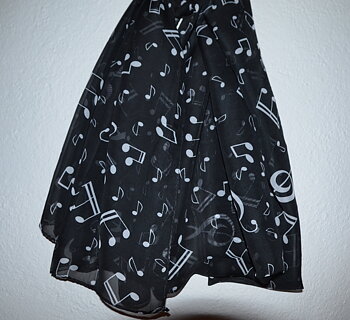 Scarf Noter Svart