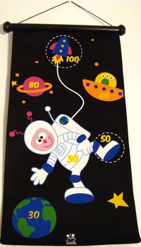Magnetpiltavla Astronaut/Rymdraket