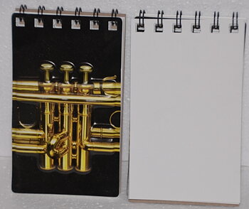 Svart Block 3D Trumpet
