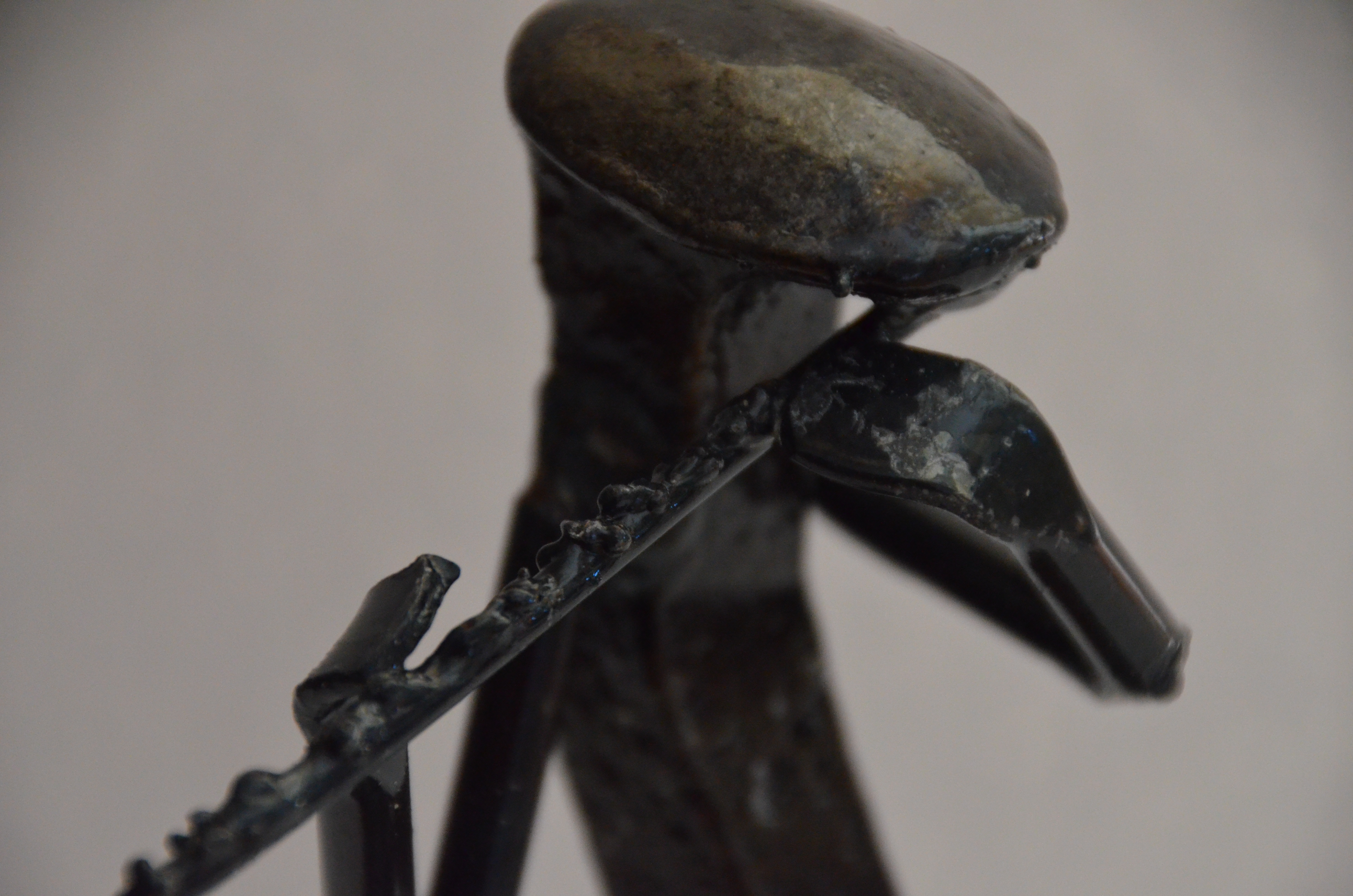 Metallfigur Flöjtist - 3