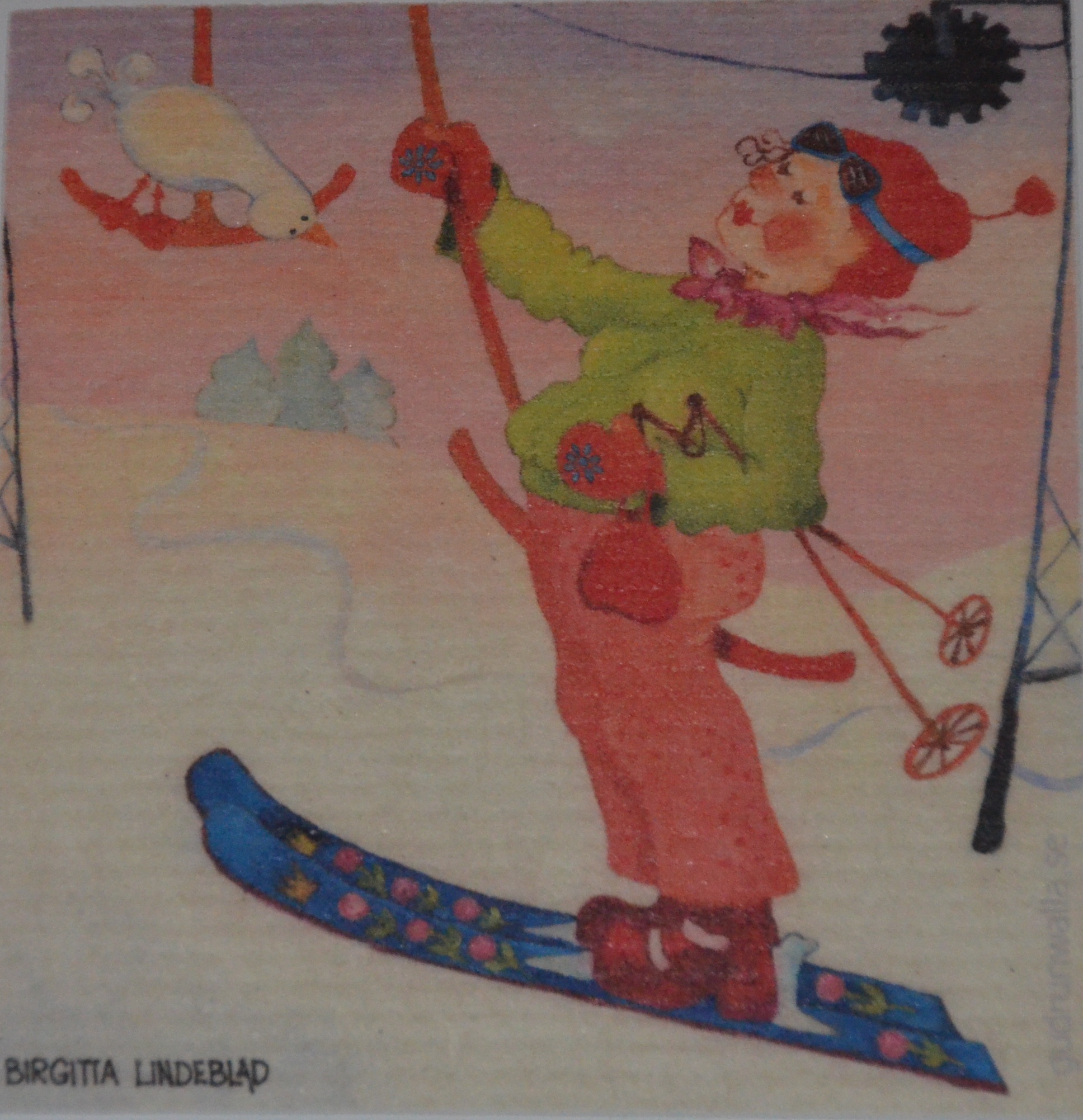 Disktrasa I Skidliften