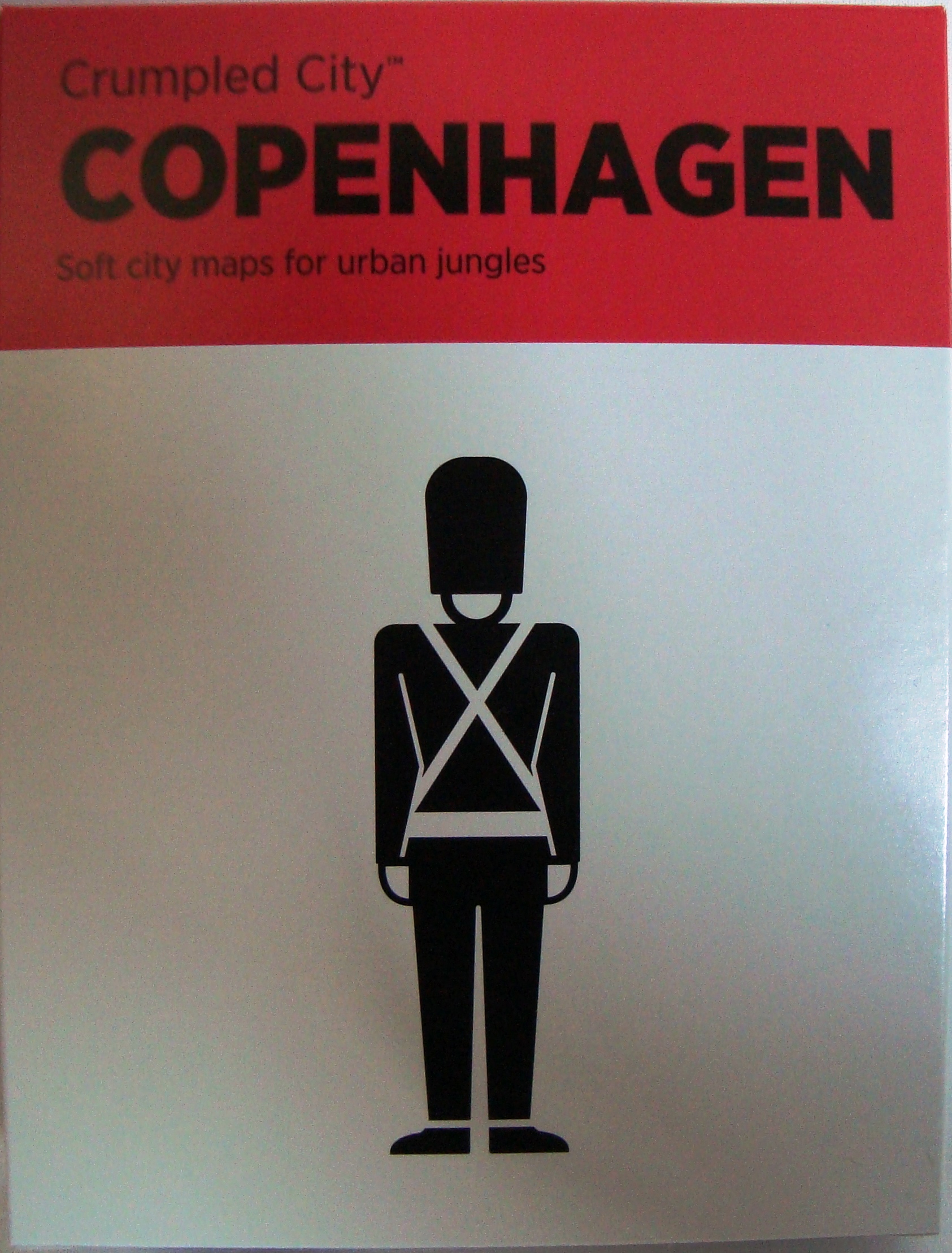 Karta Crumpled City Copenhagen - 4