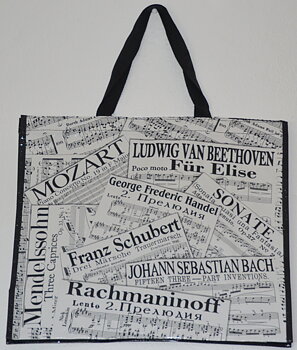 Shoppingkasse Notblad