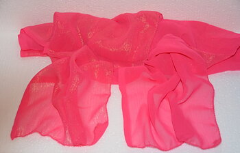 Scarf Skimrande Rosa