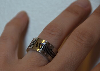 Ring Noter stl. 6