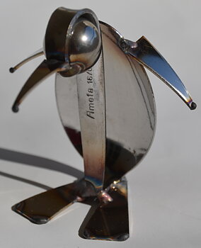 Metallpingvin Mini