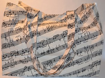 Kanvasväska Musik